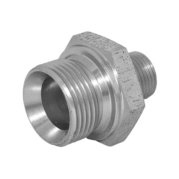 Ansats BSP utv. x NPT utv. R 3/4" M 1/2"-14 NPT M Syrefast AISI 316